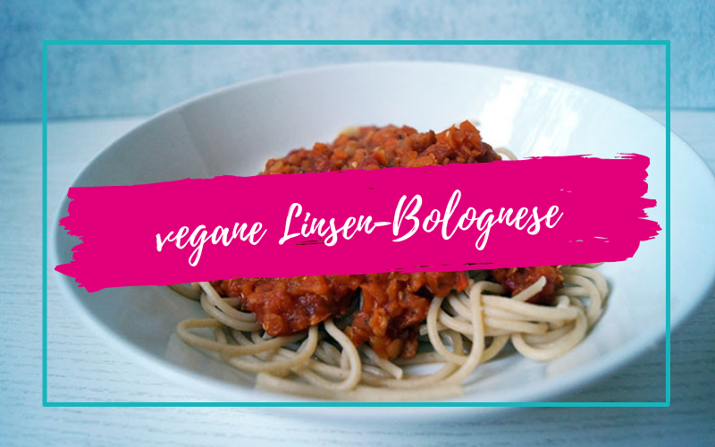 vegane Bolognese mit Linsen | mindfoody